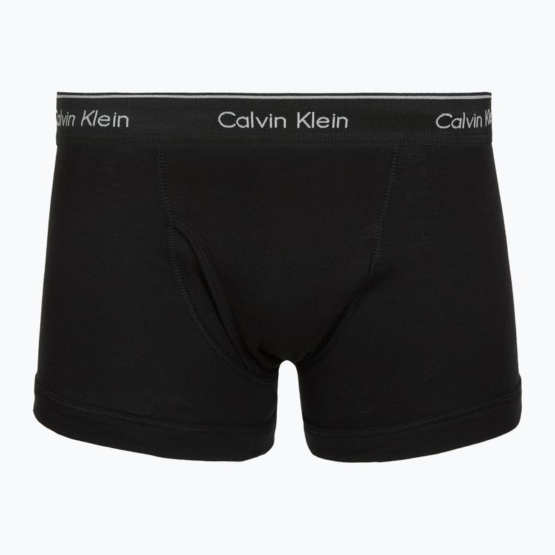Boxerky Calvin Klein LV00NB1897 Trunk 5 par black bodies w/black/misty grey/purple 7