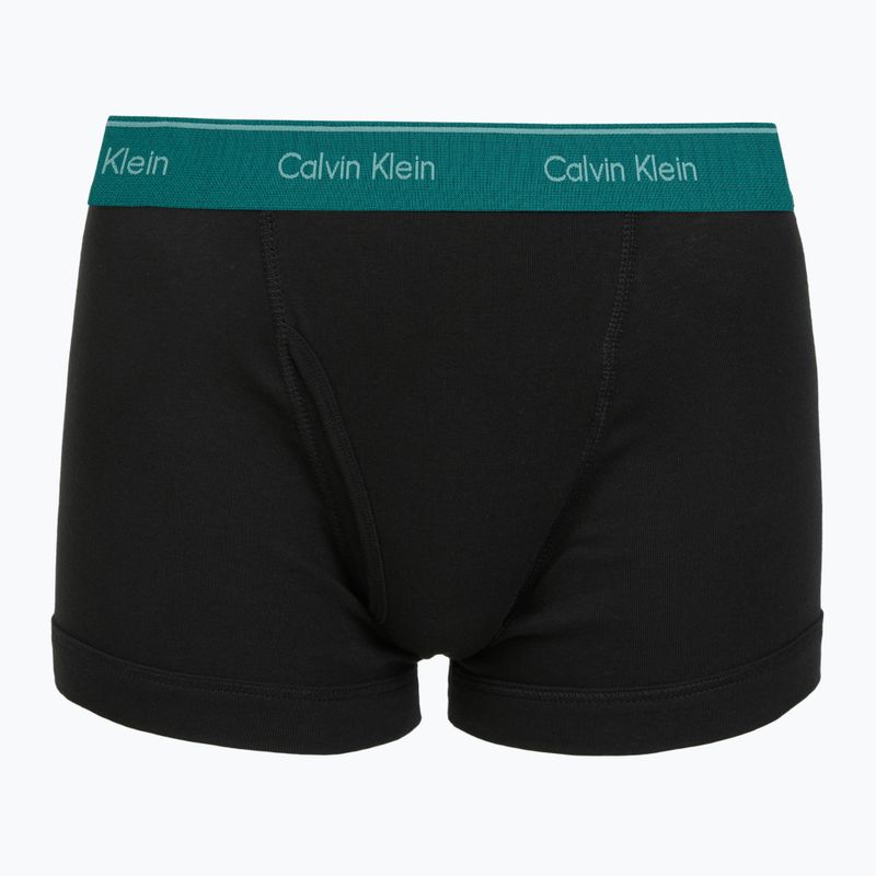 Boxerky Calvin Klein LV00NB1897 Trunk 5 par black bodies w/black/niagara falls 7