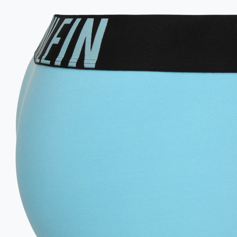Pánske boxerky Calvin Klein 000NB3608A Trunk 3 páry harbor mist/black/chilly blue 4