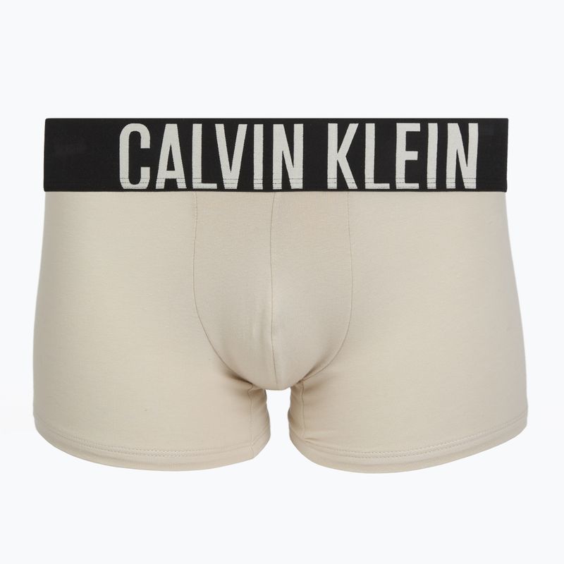 Boxerky Calvin Klein 000NB3609A Boxer Brief 3 pairs oatmeal/aged redwood/bright turquoise 2