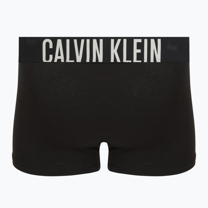 Pánske boxerky Calvin Klein 000NB3608A Trunk 3 páry black w/oatmeal logo/black w/age 5