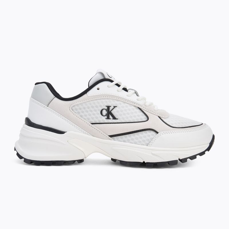 Pánske topánky Calvin Klein YM0YM01379 Hike Runner Mesh MIX bright white/black 2