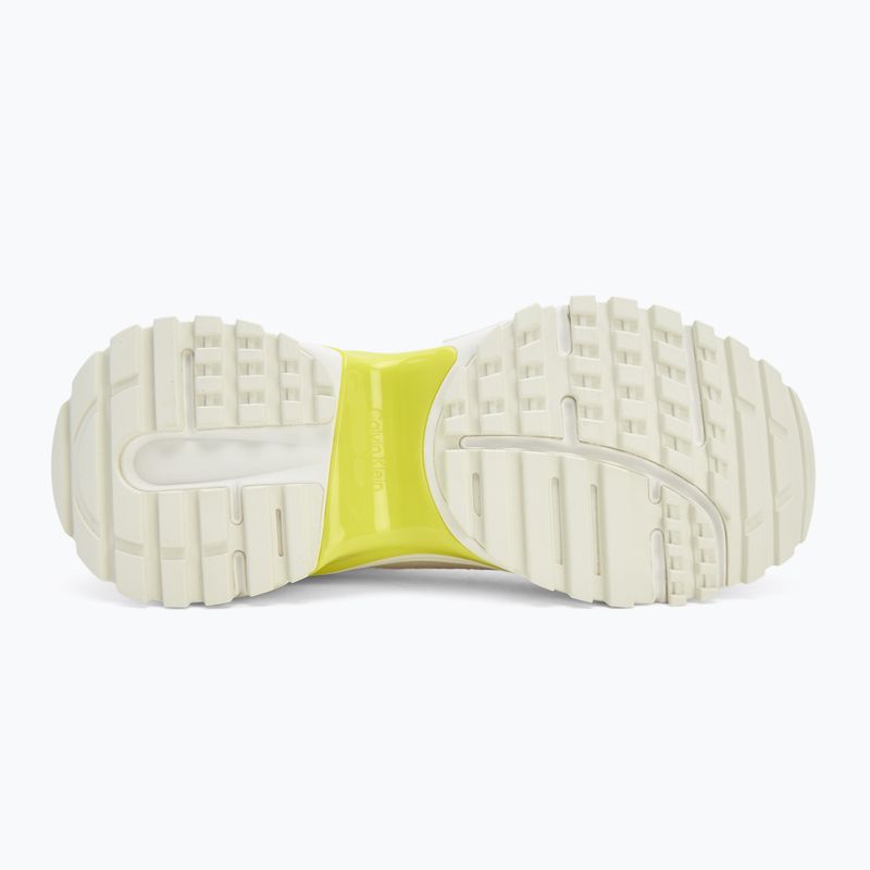 Dámske topánky Calvin Klein YW0YW02075 Hike Runner MG Nylon Mix bright white/primrose/beluga 4