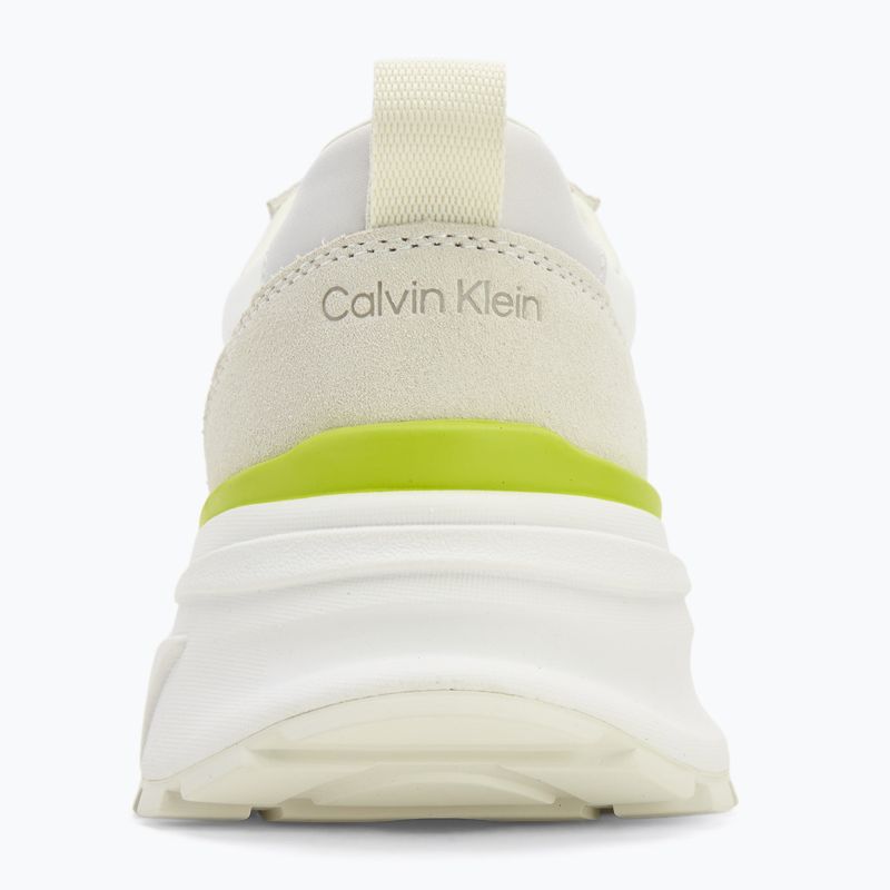 Dámske topánky Calvin Klein YW0YW02075 Hike Runner MG Nylon Mix bright white/primrose/beluga 6