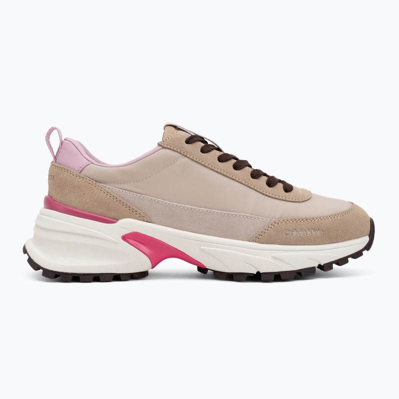 Dámske topánky Calvin Klein YW0YW02075 Hike Runner MG Nylon Mix chateau/silver mink/pink 2