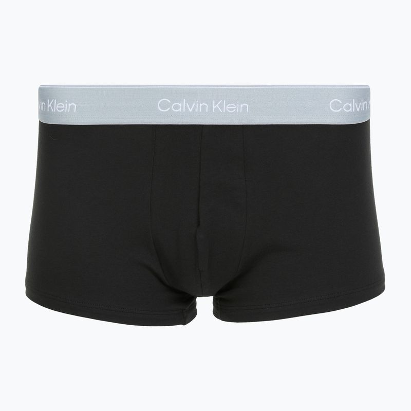 Boxerky Calvin Klein LV00NB4389 Low Rise Trunk 3 páry black/adrenaline rush/white/black 2