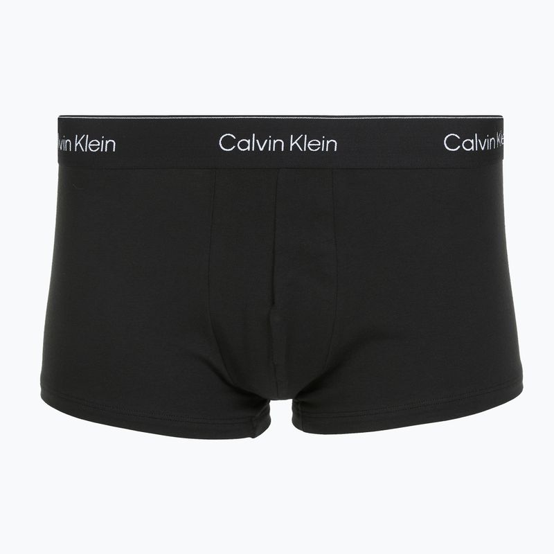 Boxerky Calvin Klein LV00NB4389 Low Rise Trunk 3 páry black/adrenaline rush/white/black 4
