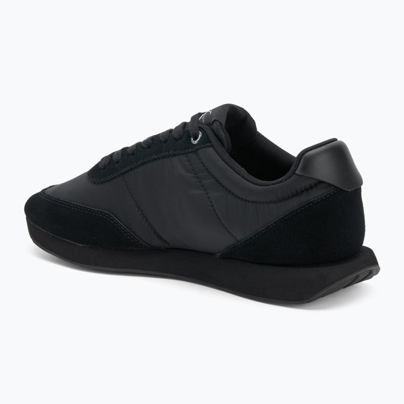 Pánske topánky Calvin Klein YM0YM01361 Retro Runner Essential MIX MAT triple black 3