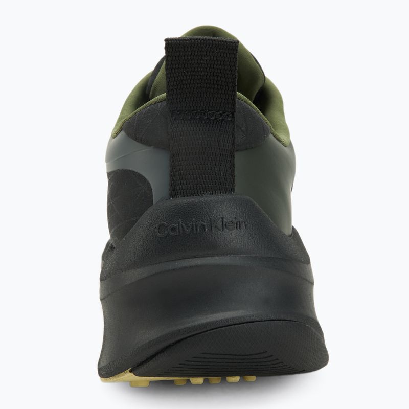 Pánske topánky Calvin Klein YM0YM01456 Chunky Runner Lace Up Mix Aop black/medieval forest/coal/lime 6