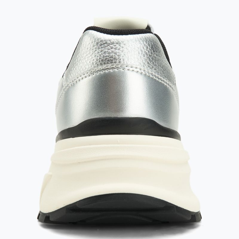 Dámske topánky Calvin Klein YW0YW02063 Hike Runner Lace Up Mesh Mix silver/black/bright white 6