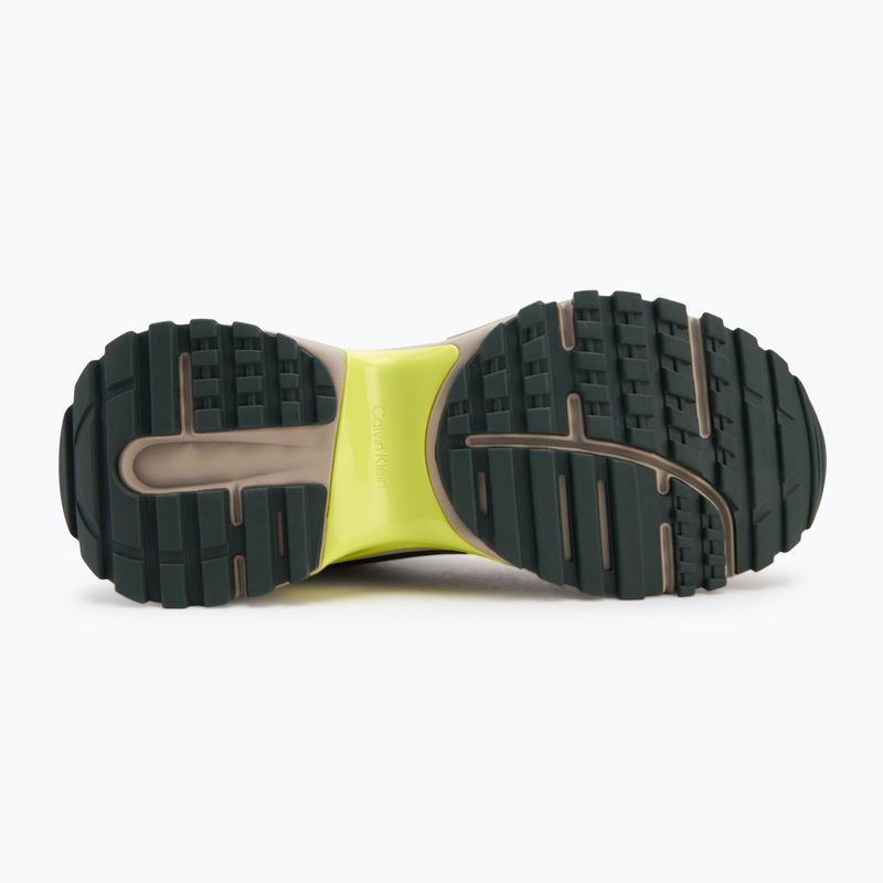 Pánske topánky Calvin Klein YM0YM01418 Hike Runner Mid Laceup Tech Mix desert taupe/smog/sorrel/thyme 4