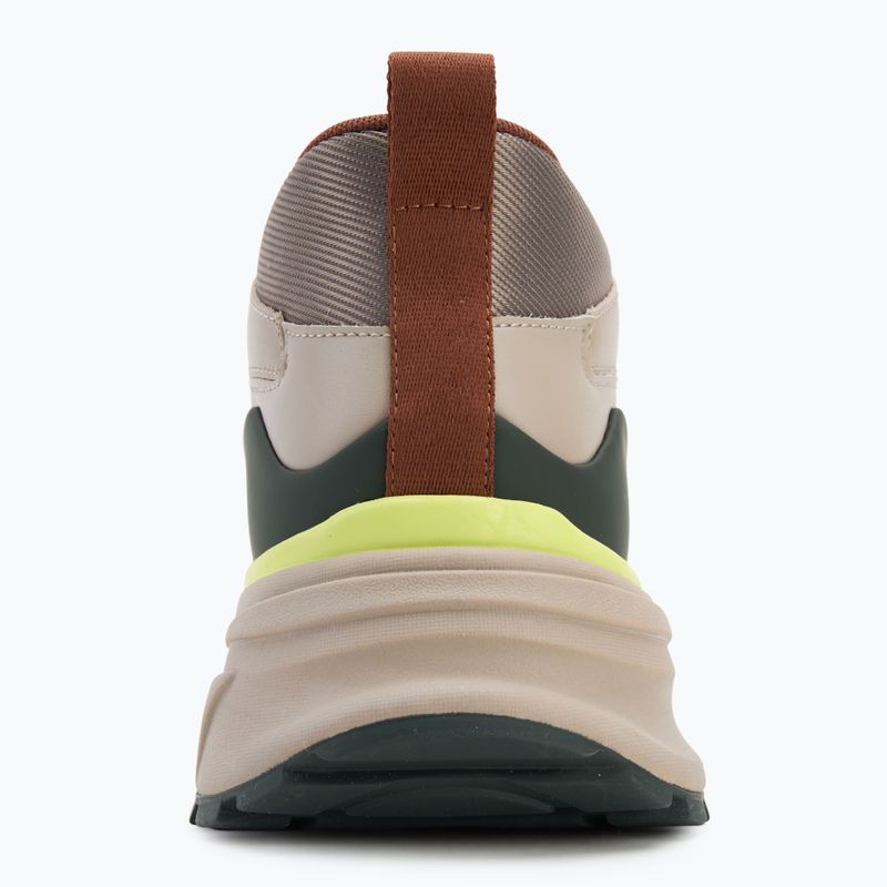 Pánske topánky Calvin Klein YM0YM01418 Hike Runner Mid Laceup Tech Mix desert taupe/smog/sorrel/thyme 6