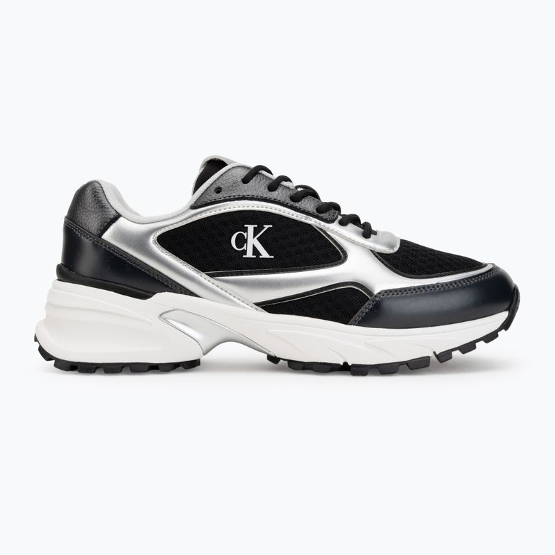 Pánske topánky Calvin Klein YM0YM01402 Hike Runner Laceup Mesh Mix black/silver 2