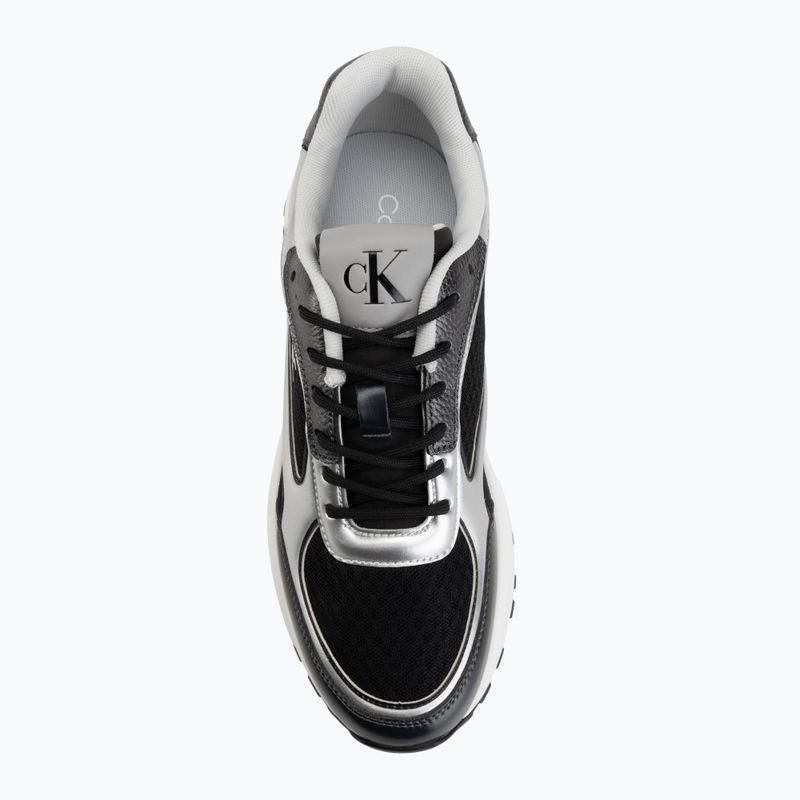Pánske topánky Calvin Klein YM0YM01402 Hike Runner Laceup Mesh Mix black/silver 5