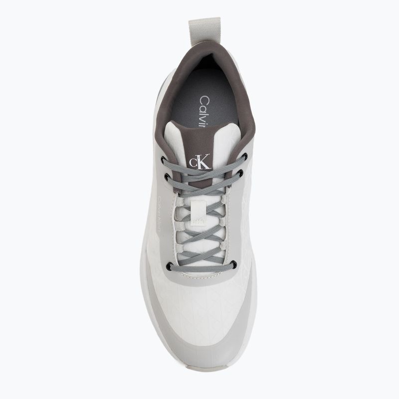 Pánske topánky Calvin Klein Chunky Runner Laceup Mix Aop white/granite road/granite gray 5