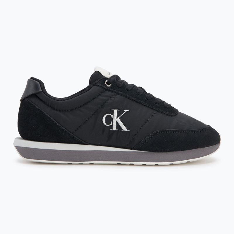 Pánske topánky Calvin Klein YM0YM01361 Retro Runner Ess Mix Mat  black/stormfront/vaporous white 2