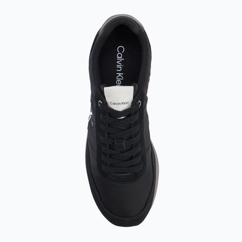 Pánske topánky Calvin Klein YM0YM01361 Retro Runner Ess Mix Mat  black/stormfront/vaporous white 5