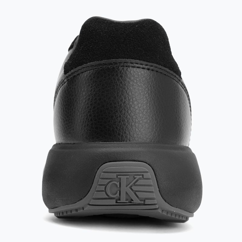 Pánske topánky Calvin Klein HM0HM02033 City Runner Laceup Tape Leather triple black 6