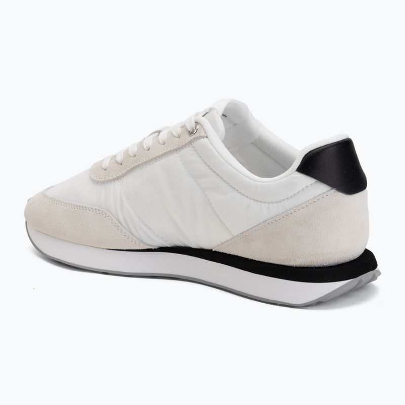 Dámske topánky Calvin Klein YW0YW01990 Retro Runner Lace Up Nylon MG bright white/black 3