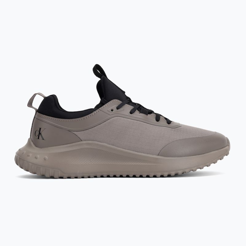 Pánske topánky Calvin Klein YM0YM01443 Eva Runner Laceup Sock Mat Mix taupe smog/black 2
