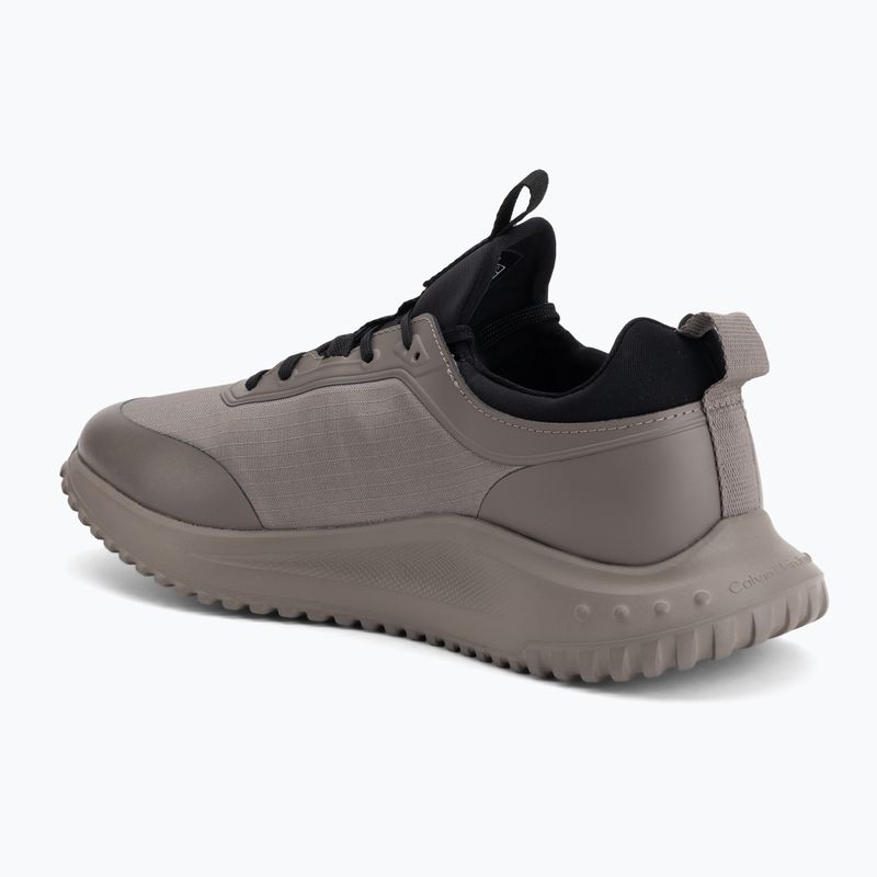 Pánske topánky Calvin Klein YM0YM01443 Eva Runner Laceup Sock Mat Mix taupe smog/black 3