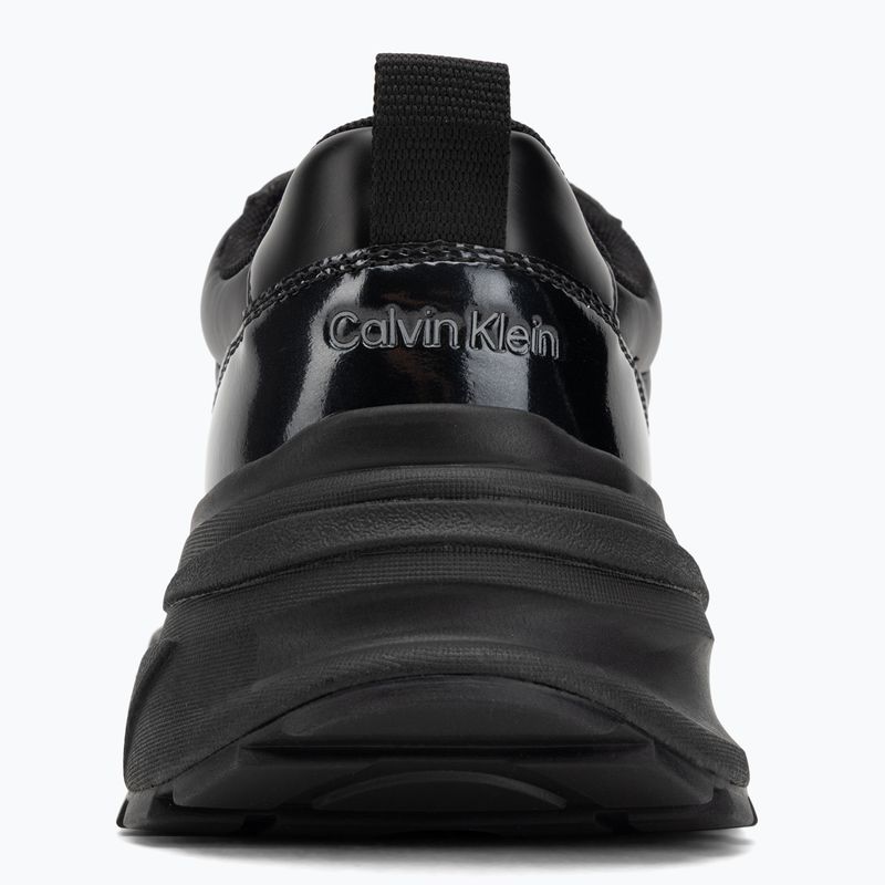 Dámske topánky Calvin Klein YW0YW02043 Hike Runner Lace Up Pearl Nylon triple black 6