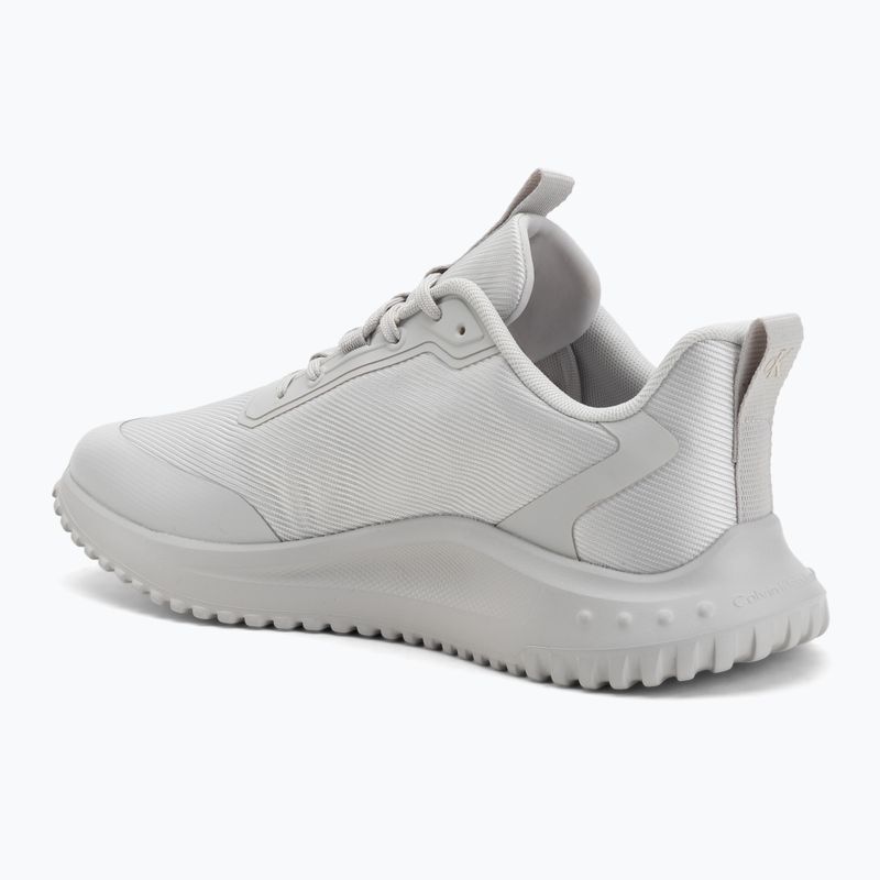 Pánske topánky Calvin Klein YM0YM01442 Eva Runner Lace Up Mat Mix 0GJ oyster mushroom 3
