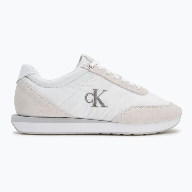 Pánske topánky Calvin Klein YM0YM01361 Retro Runner Ess Mix Mat triple bright white 2