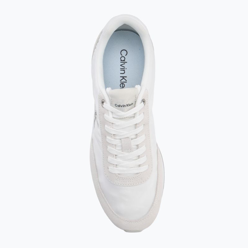 Pánske topánky Calvin Klein YM0YM01361 Retro Runner Ess Mix Mat triple bright white 5