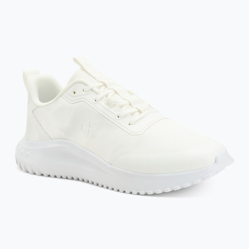 Pánske topánky Calvin Klein YM0YM01442 Eva Runner Lace Up Mat Mix 0GJ triple bright white