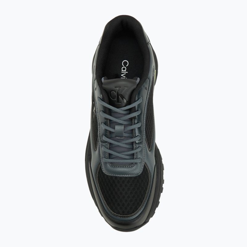 Pánske topánky Calvin Klein YM0YM01451 Hike Runner Laceup Mesh Mix black/coal/buttercup 5