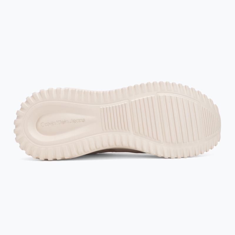 Dámske topánky Calvin Klein YW0YW02016 Eva Runner Lace Up Mat Mix 0GN stony beige/turtle dove/silver 4