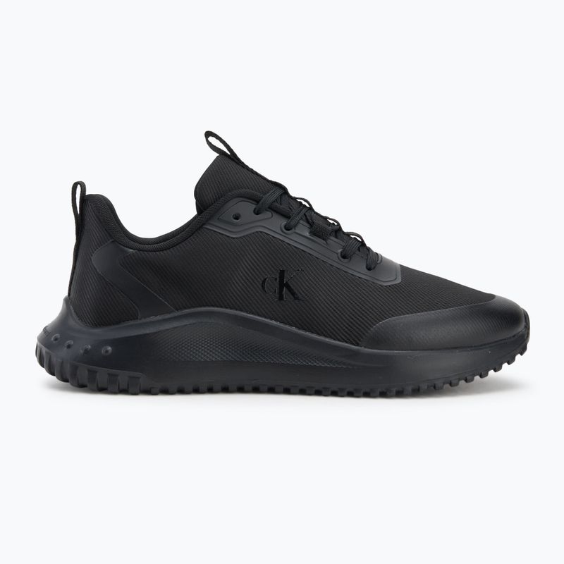 Pánske topánky Calvin Klein YM0YM01442 Eva Runner Lace Up Mat Mix 0GJ triple black 2