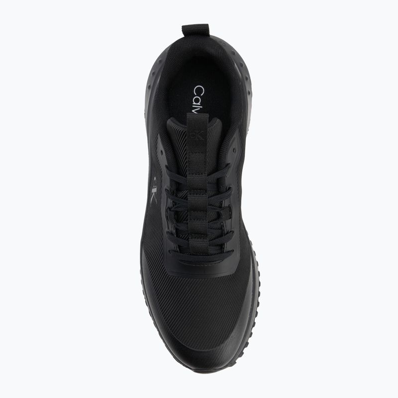 Pánske topánky Calvin Klein YM0YM01442 Eva Runner Lace Up Mat Mix 0GJ triple black 5