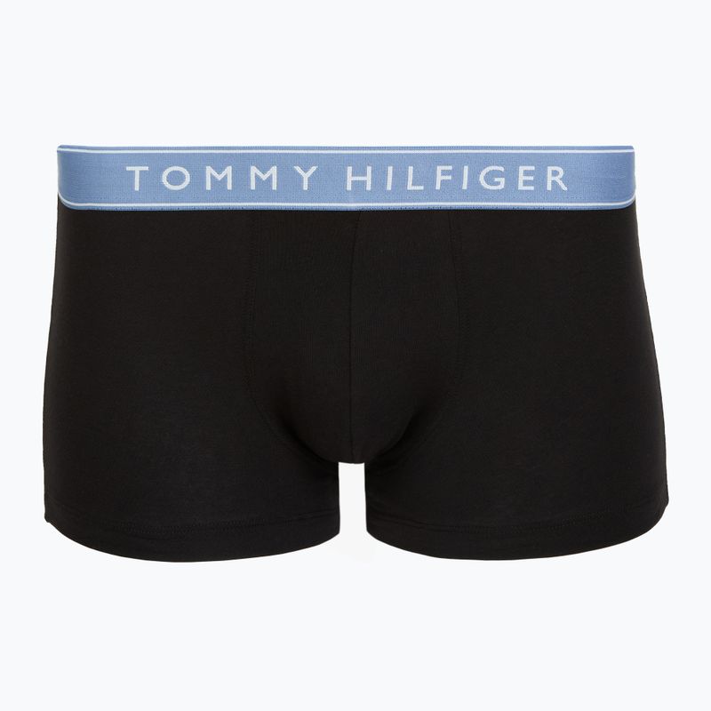 Boxerky Tommy Hilfiger Trunk WB 3 pairs brick blue/terra red/army green 2
