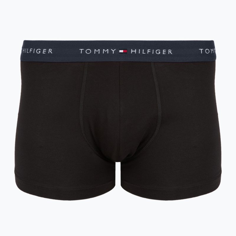 Boxerky Tommy Hilfiger Trunk WB 7 pairs blk/mid red/aegean sea/dsrt sky/blu jeans/f r/wht 5