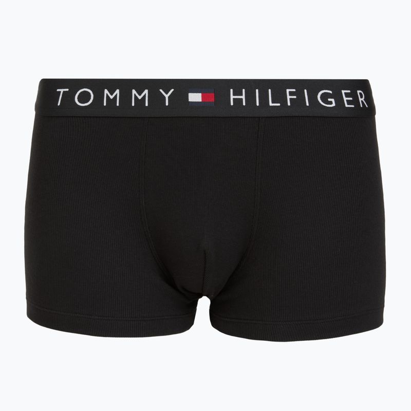 Boxerky Tommy Hilfiger Rib Trunk 3 pairs black/black/black 2