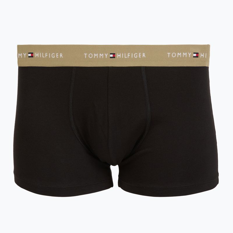 Pánske boxerky Tommy Hilfiger Trunk WB 3 pairs black/citronella/woodridge 3