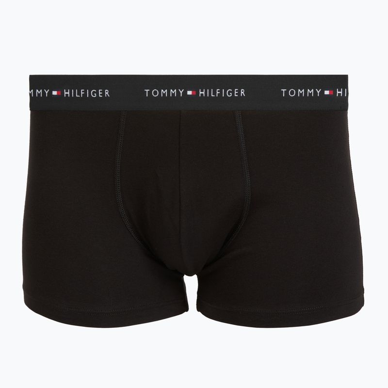 Pánske boxerky Tommy Hilfiger Trunk WB 3 pairs black/citronella/woodridge 4