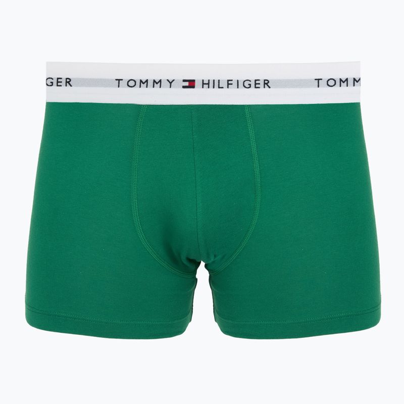 Pánske boxerky Tommy Hilfiger Trunk 3 pairs army green/prp nvy/nov grn 2
