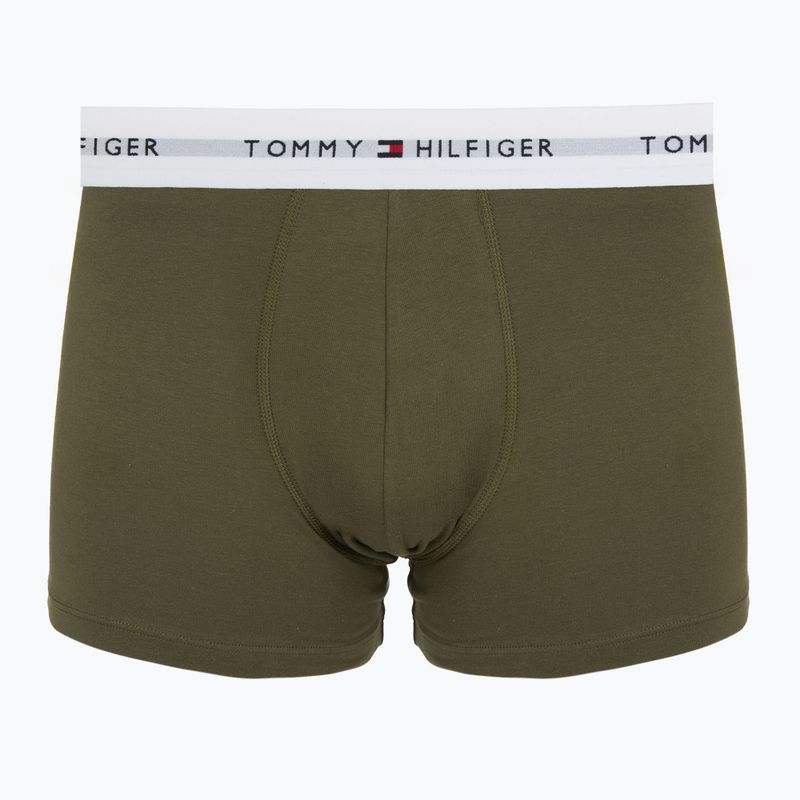 Pánske boxerky Tommy Hilfiger Trunk 3 pairs army green/prp nvy/nov grn 6