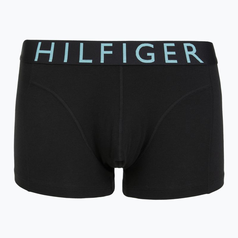 Boxerky Tommy Hilfiger Trunk WB 3 pairs lemon curd/arctic aqua/black 5