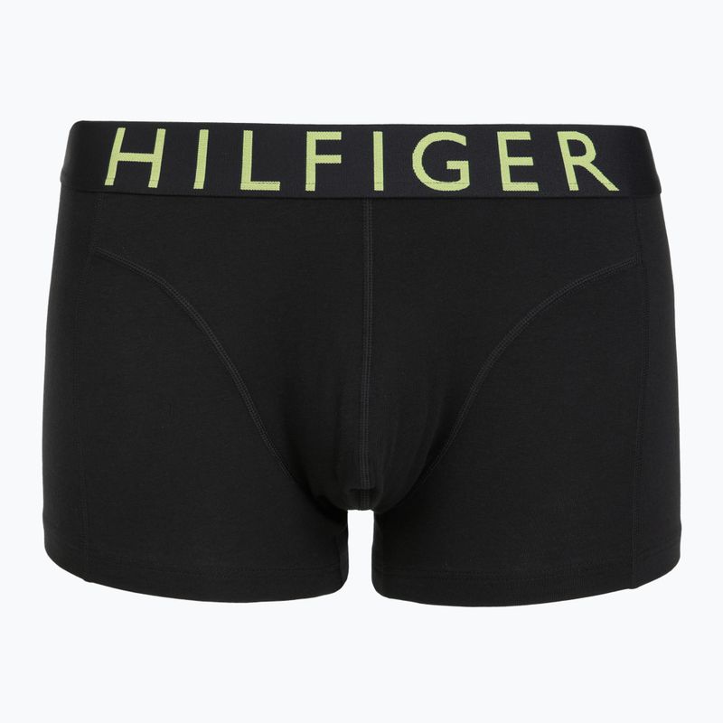 Boxerky Tommy Hilfiger Trunk WB 3 pairs lemon curd/arctic aqua/black 6