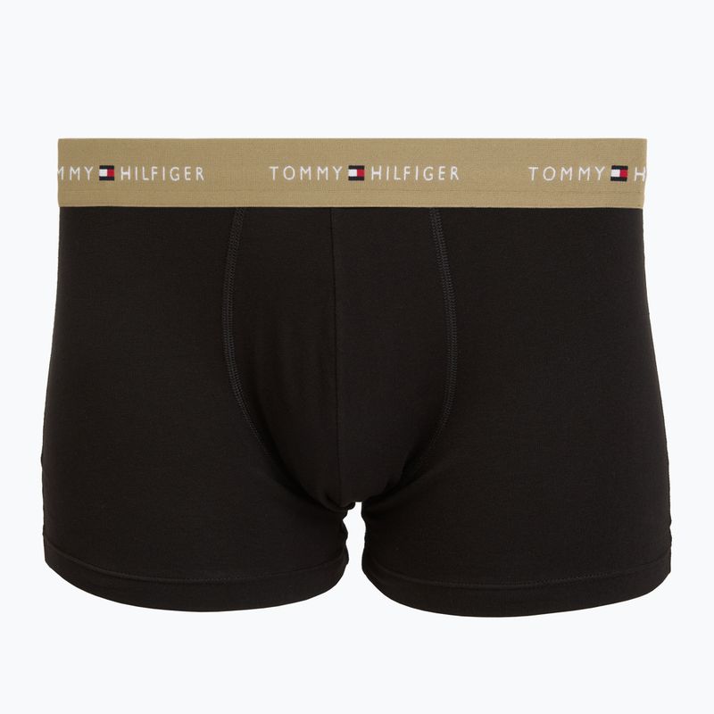 Pánske boxerky Tommy Hilfiger Trunk WB 3 pairs army green/wdg blue/ptch blue 2