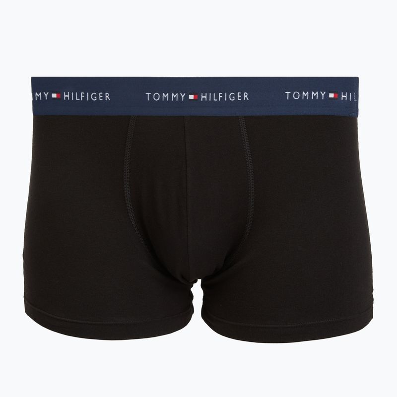 Pánske boxerky Tommy Hilfiger Trunk WB 3 pairs army green/wdg blue/ptch blue 4
