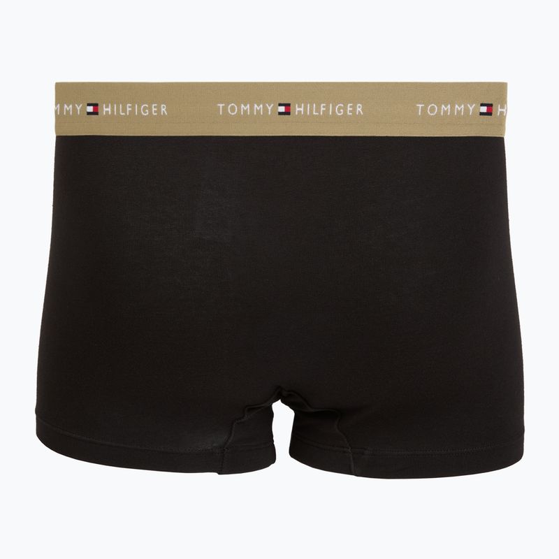 Pánske boxerky Tommy Hilfiger Trunk WB 3 pairs army green/wdg blue/ptch blue 5