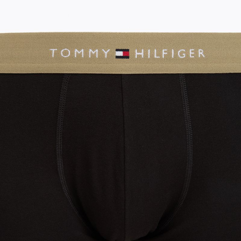 Pánske boxerky Tommy Hilfiger Trunk WB 3 pairs army green/wdg blue/ptch blue 6