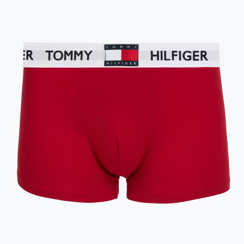 Pánske boxerky Tommy Hilfiger Trunk medium red/white/navy blue 3