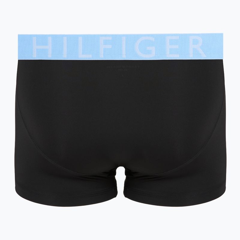 Pánske boxerky Tommy Hilfiger Trunk WB Cooling Technology 3 steam tra rd/brz blue/jde wnk 3