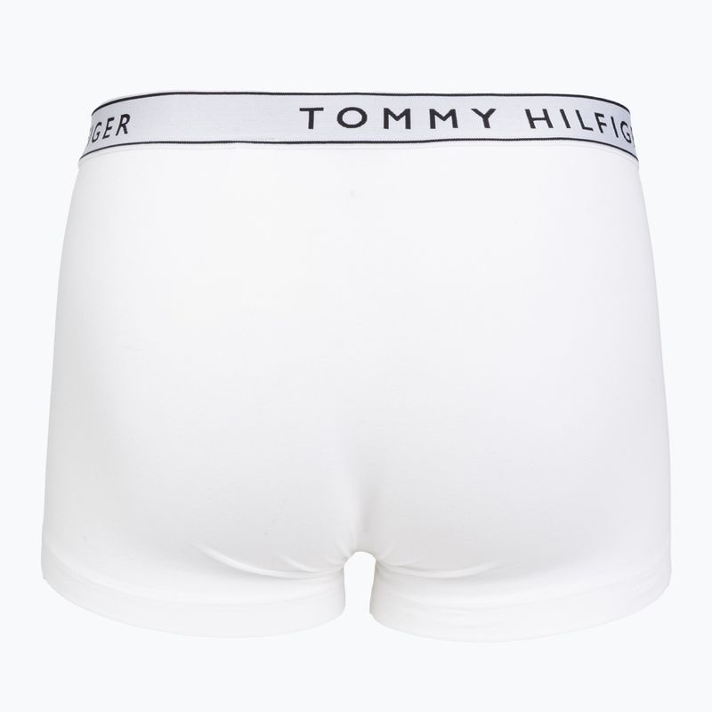 Pánske boxerky Tommy Hilfiger Trunk Dtm white/medium red/navy blue 5